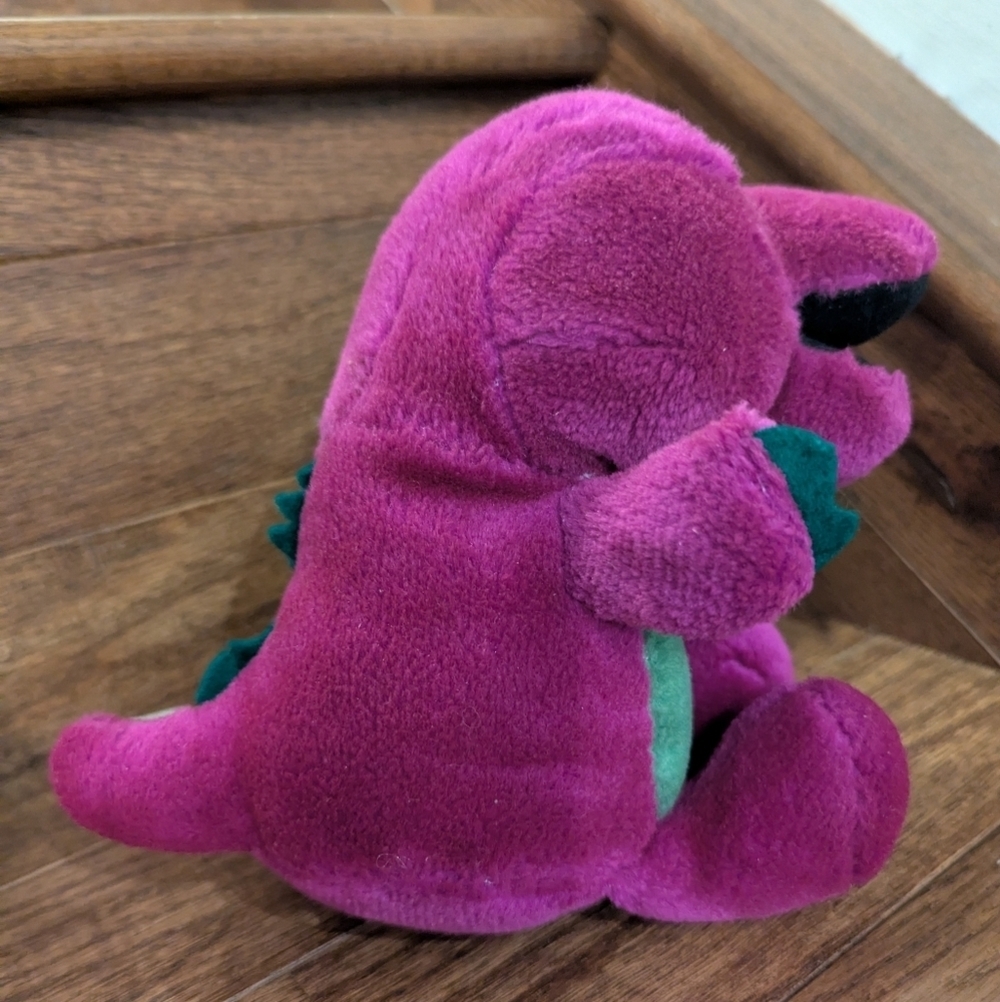 Barney 8.5" Vintage Plush Dinosaur - Picture 4 of 7